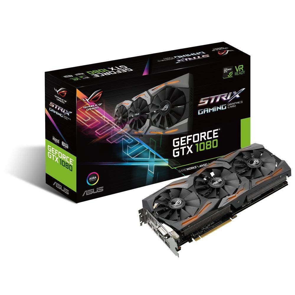 ASUS GeForce GTX 1080 8GB ROG Strix Graphics Card