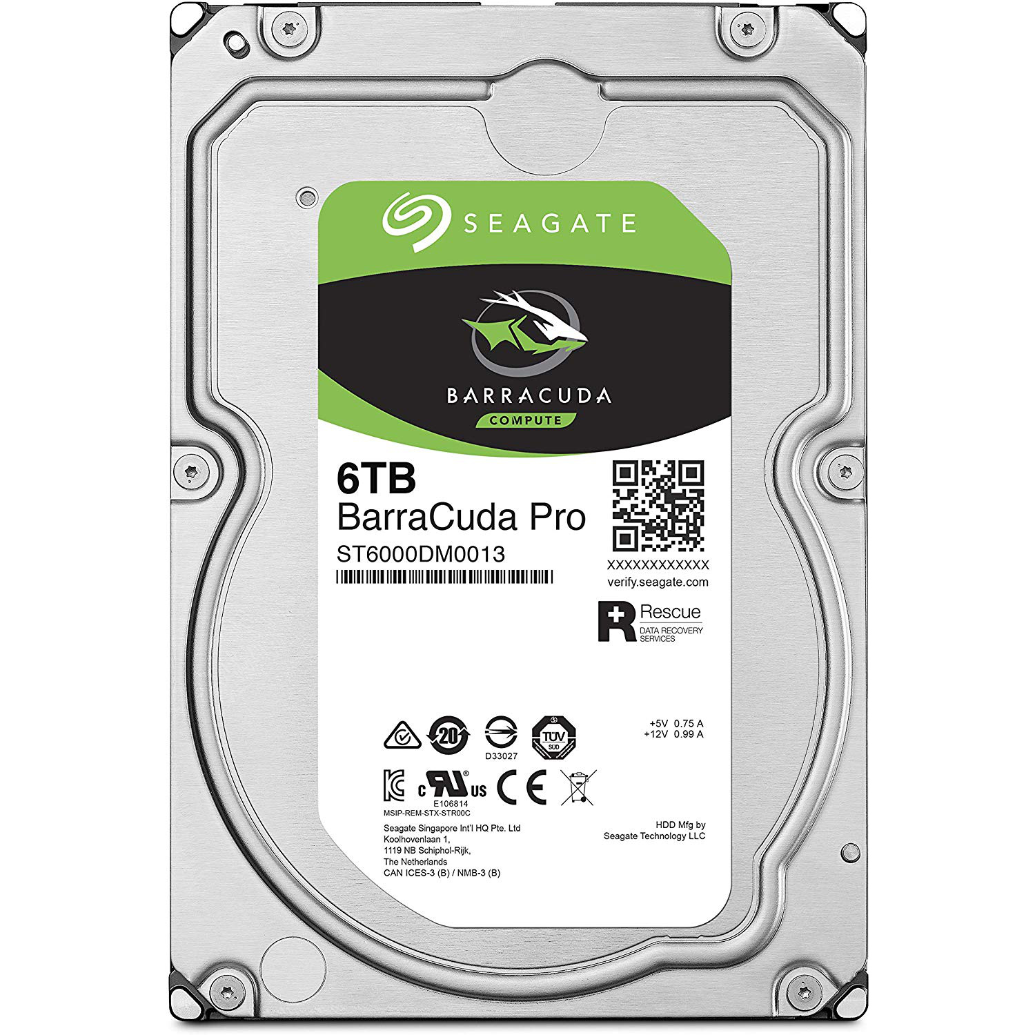 Seagate BarraCuda Pro 6TB