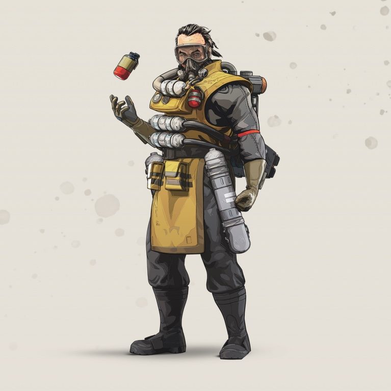 apex legends caustic character apex legends caustic character