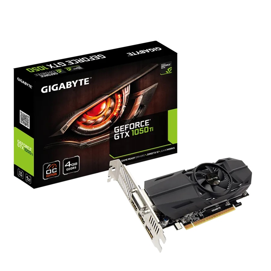 Gigabyte Geforce GTX 1050 Ti OC Low Profile – Best GPUs for Fortnite