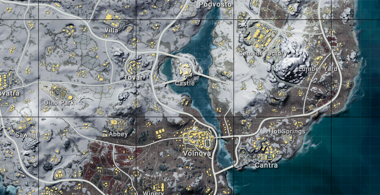 PUBG Location Guide Vikendi