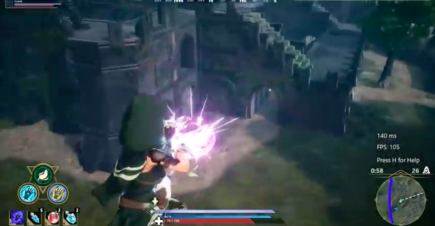 Combat in Spellbreak