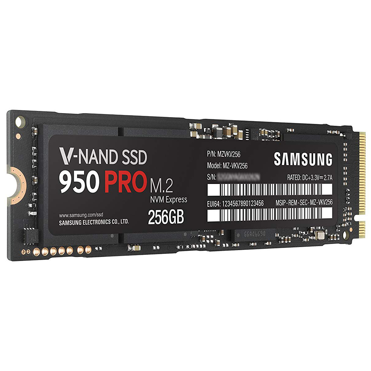 Samsung 950 PRO M.2 256GB
