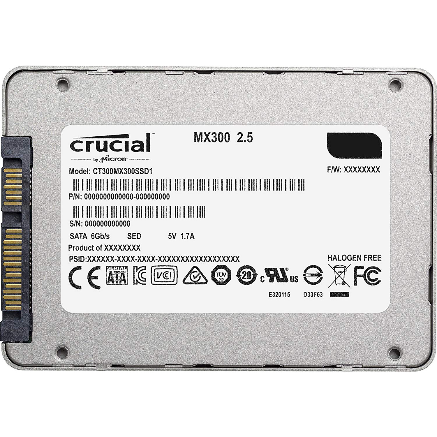 Crucial MX300 275GB