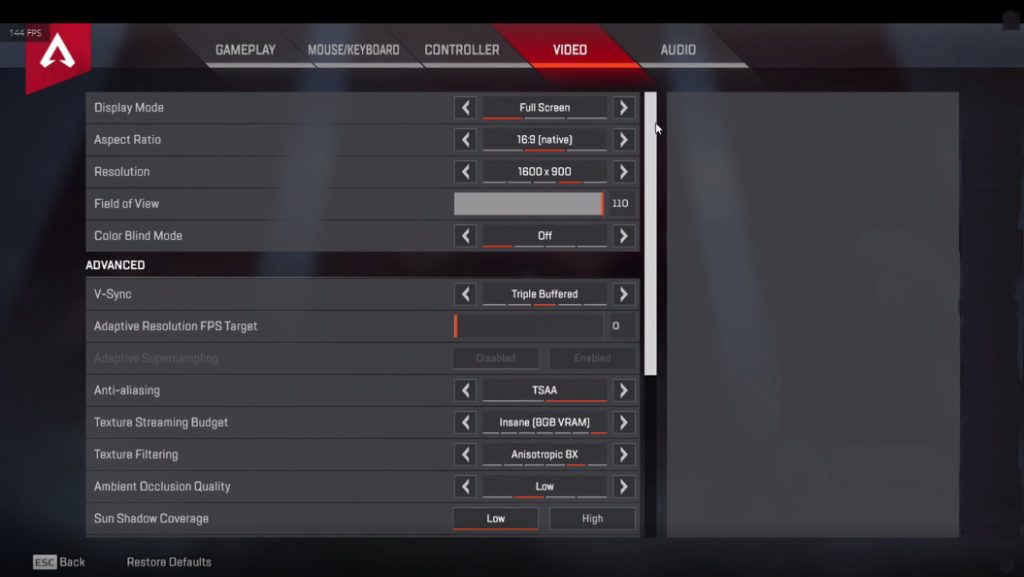 Stormen Apex Legends Settings Keybinds Updated March 22