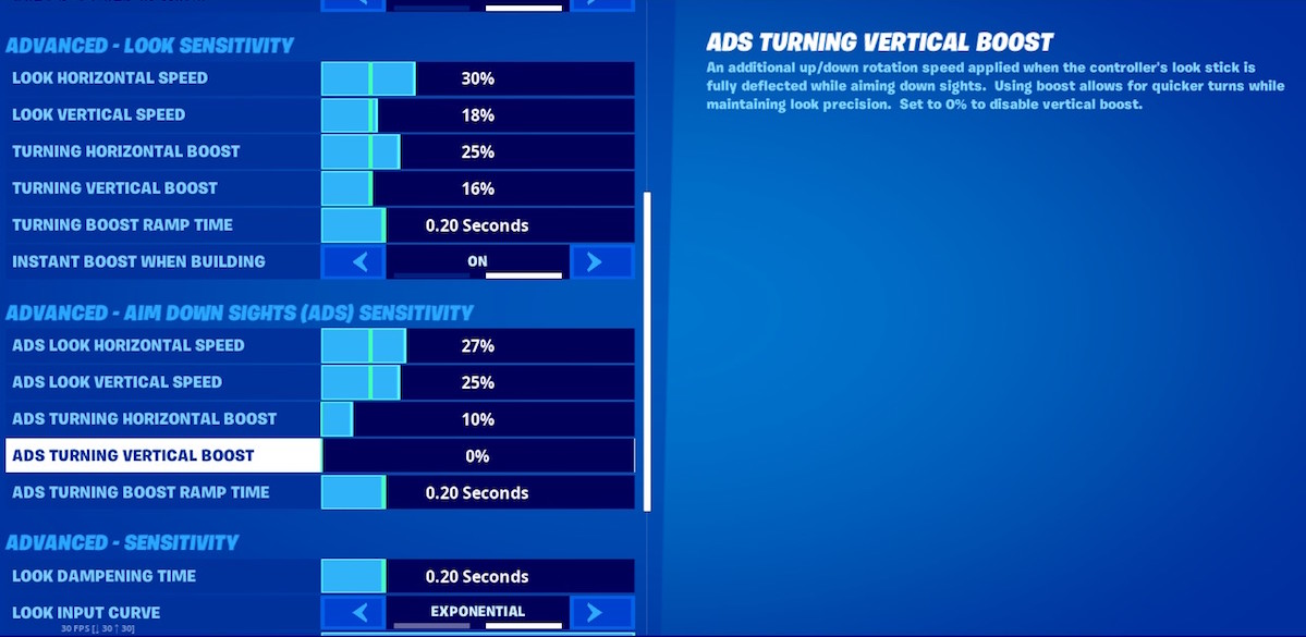 Fortnite Best Xbox Settings Image Credit: bestgamingsettings.com