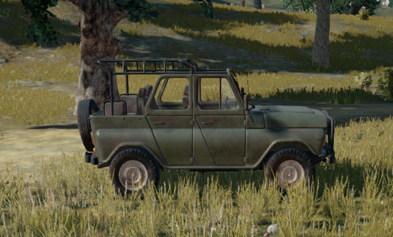 PUBG Vehicles Guide