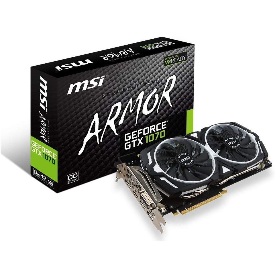 MSI GTX 1070 ARMOR 8G OC