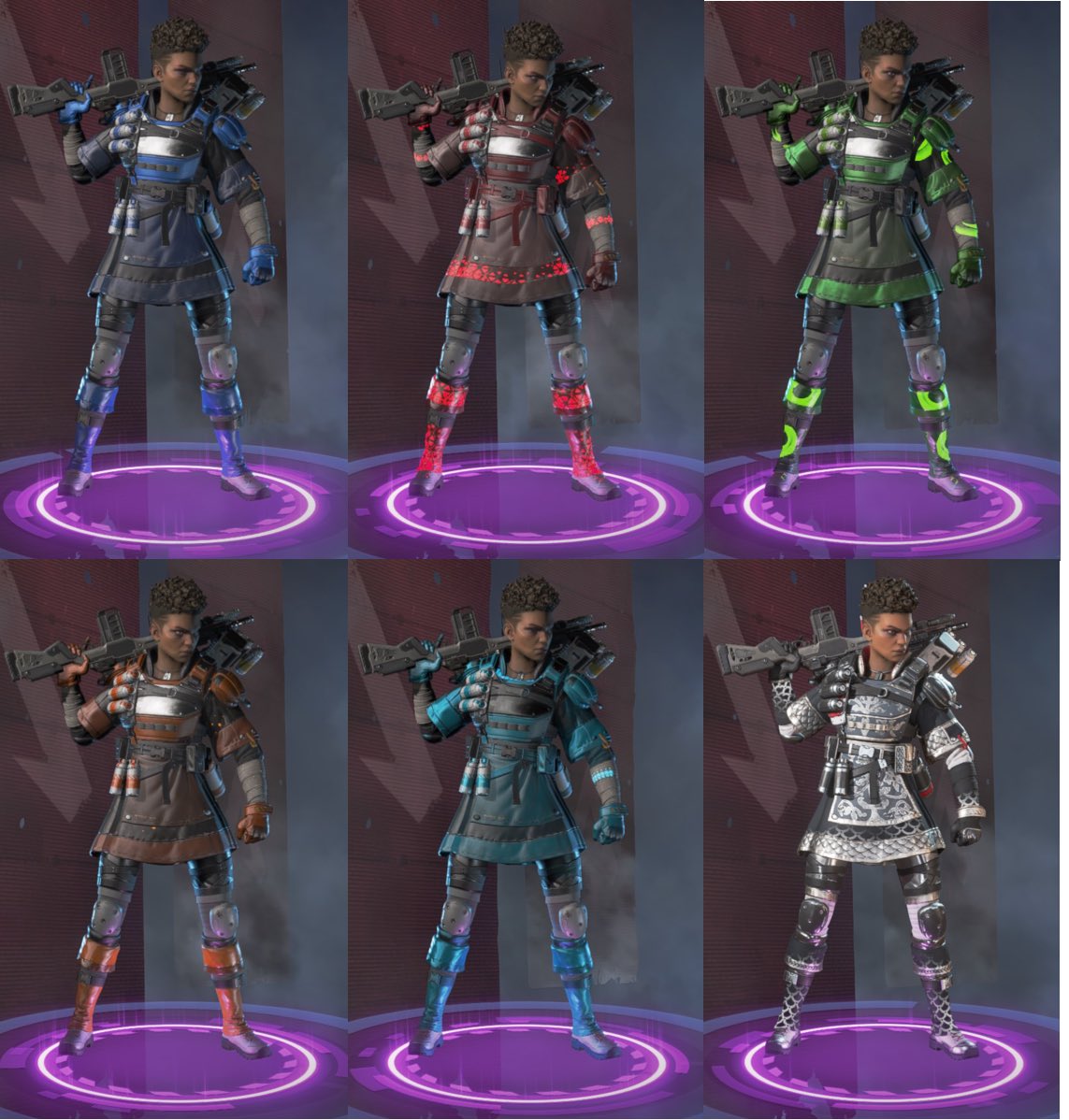 The Rarest Bangalore Skins