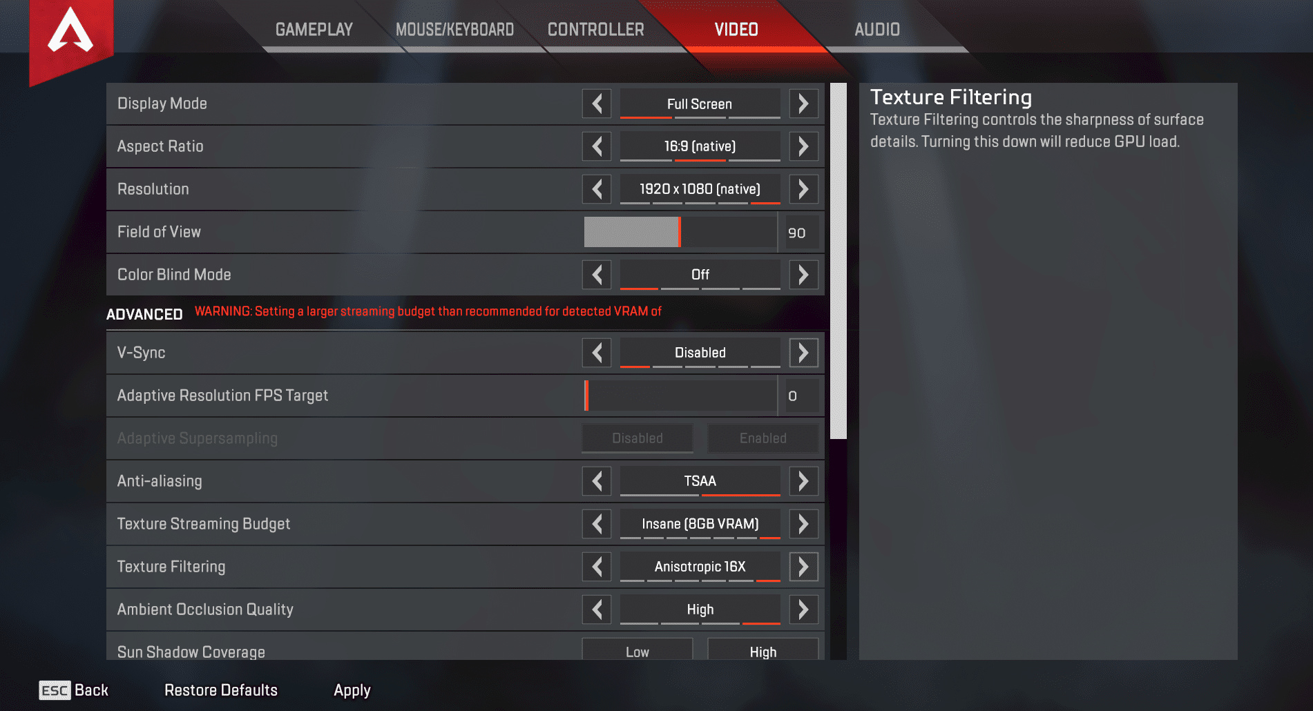 JoshOG-Apex-Legends-Video-Settings