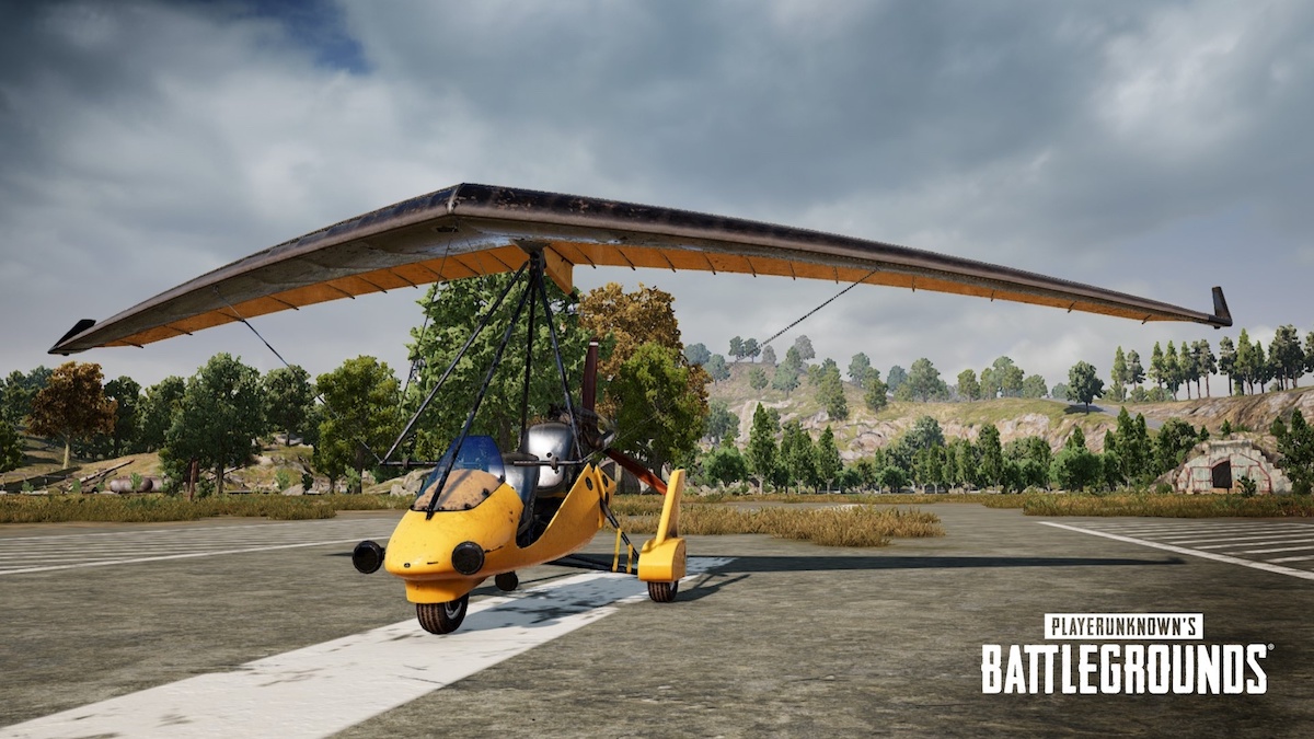 PUBG Motor Glider Locations