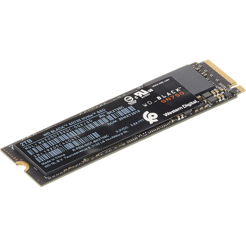 Western Digital 2TB WD_Black SN750 NVMe