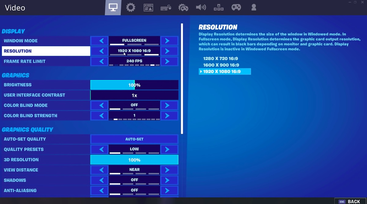 Best Fortnite Settings Season 3 Chapter 2 Updated Best Gaming Settings