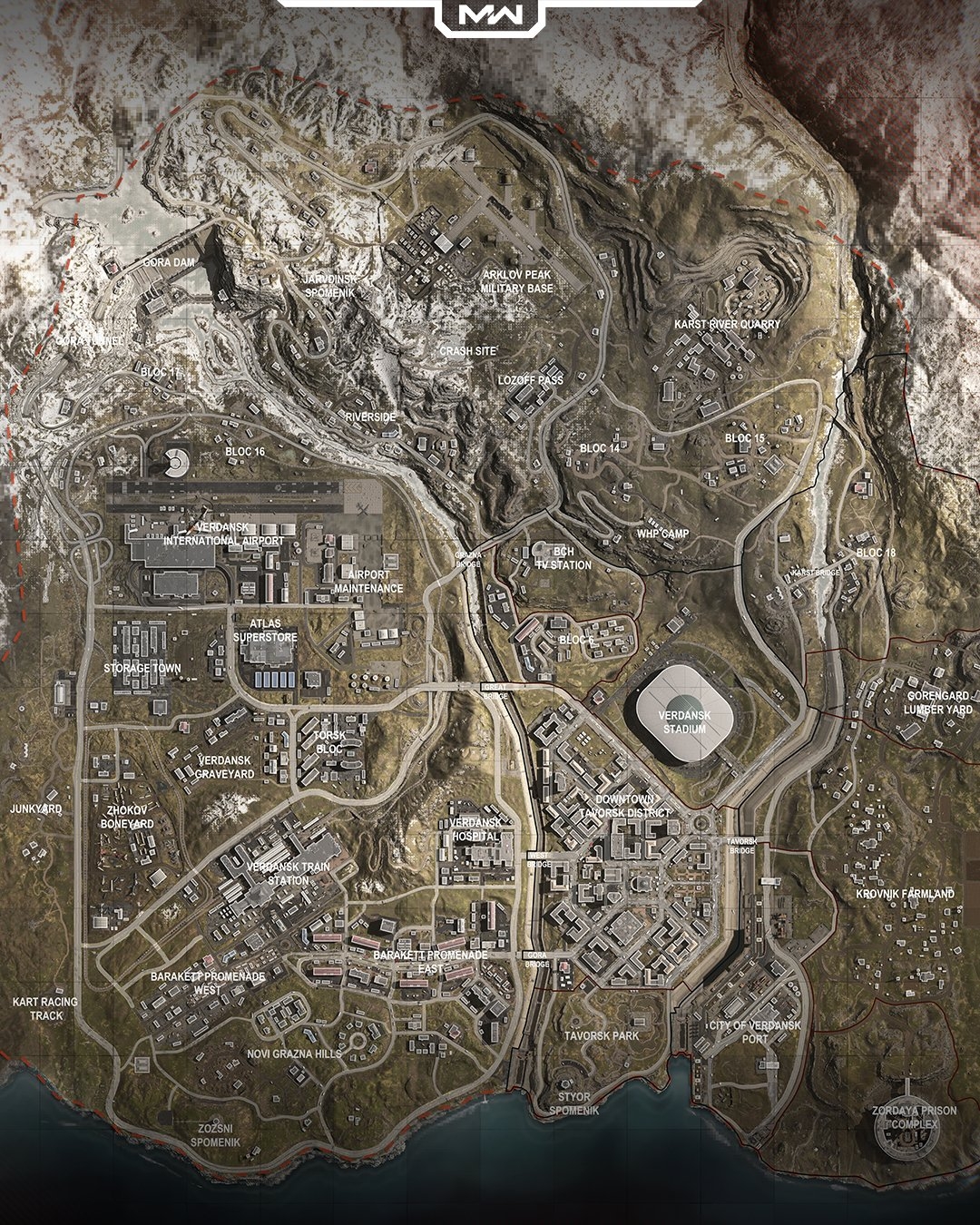Call of Duty Warzone Map Guide