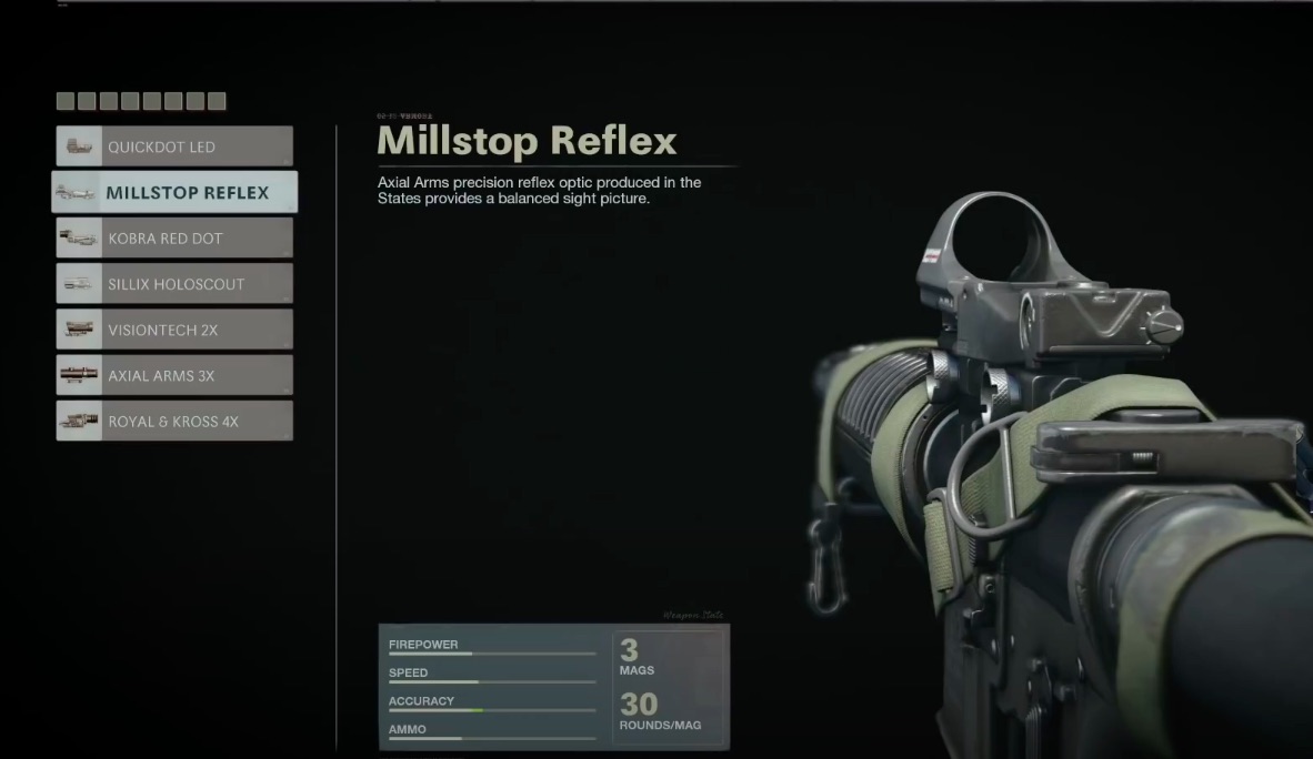 xm 4 loadout cold war