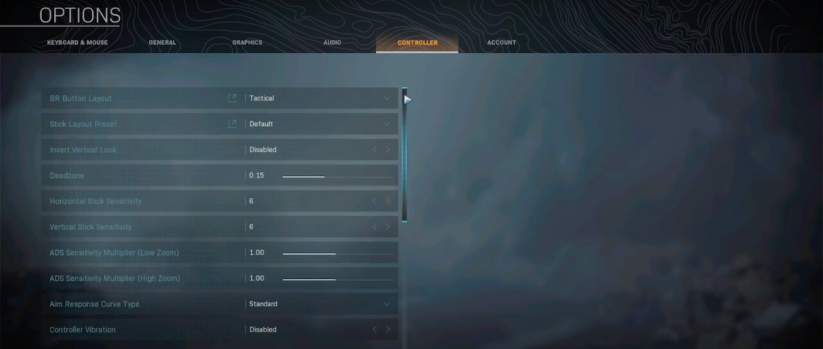 Best Warzone Controller Settings