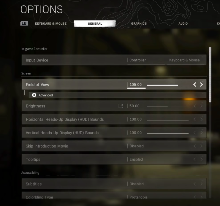 Best Warzone Settings