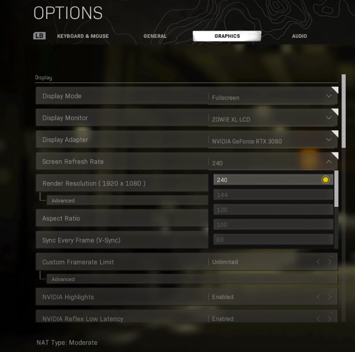 Best Warzone Settings