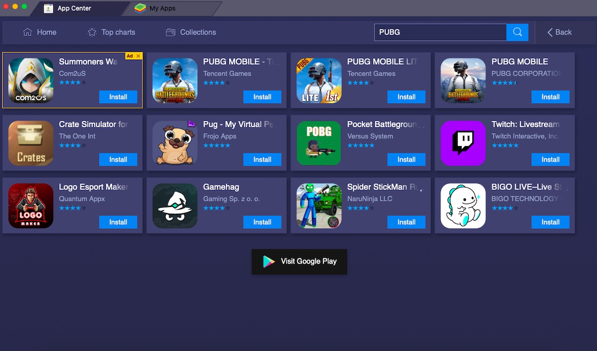 best games for bluestacks