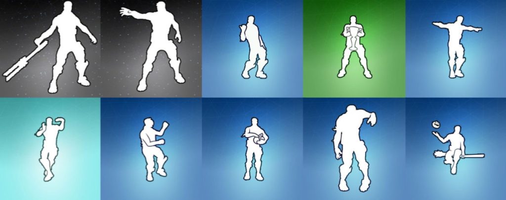 Rarest Fortnite Emotes - Top 50 dance emotes