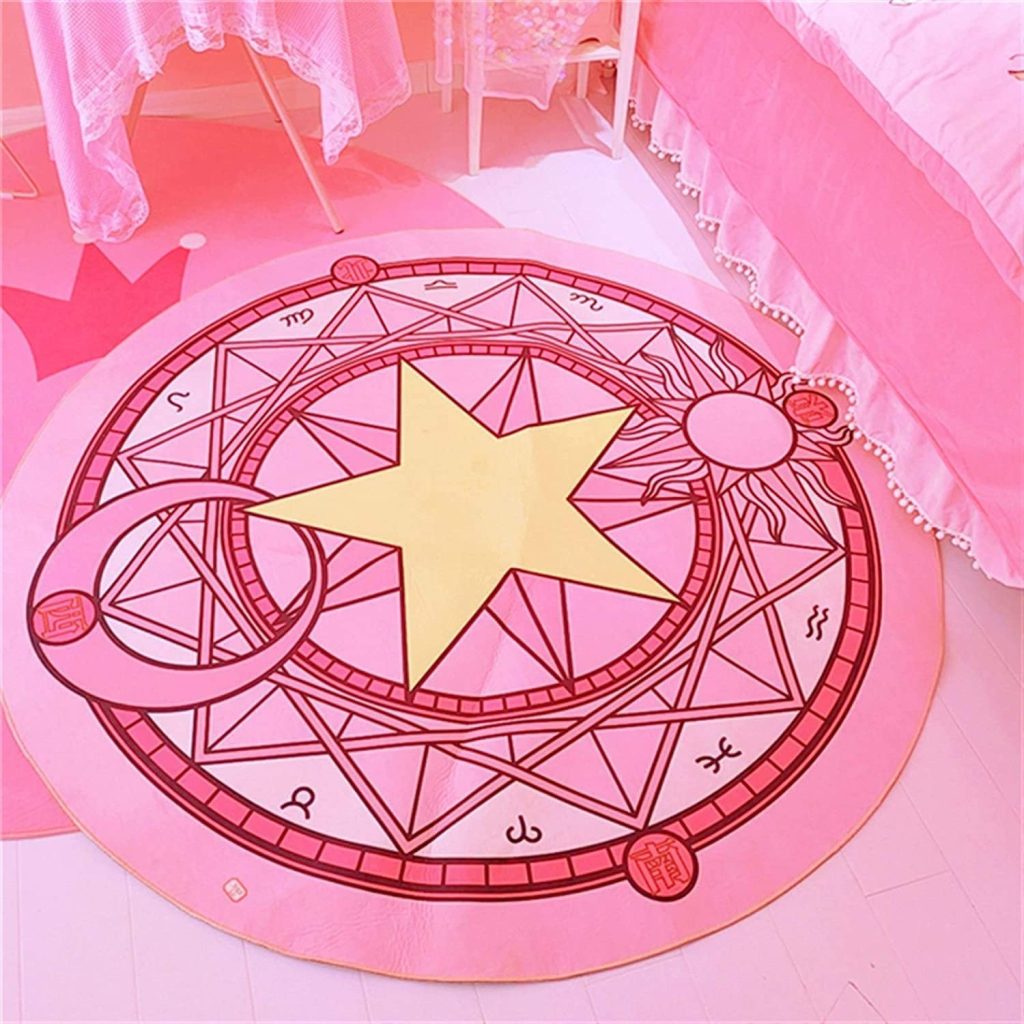 kawaii gaming accessories cartoon rug