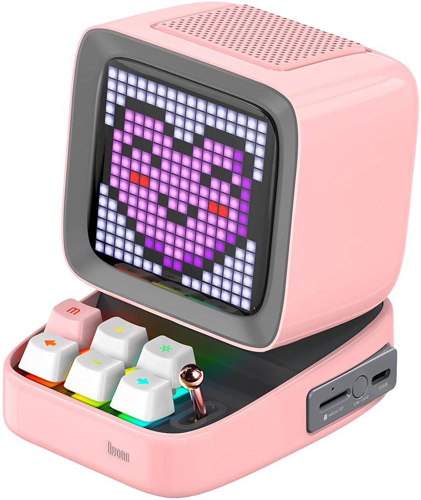 ditoo kawaii pixel art speaker accessory