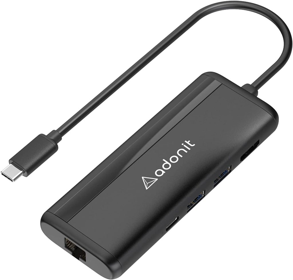 Adonit Nest 7-in-1 Hub USB-C Adapter Dongle - Best Steam Deck Accessories