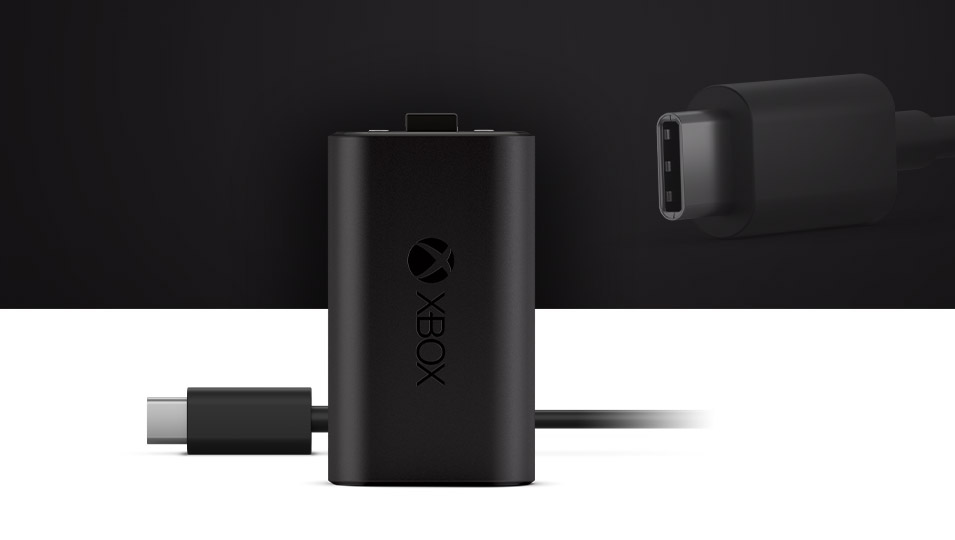 Xbox Rechargable Battery + USB-C Cable - Best Xbox Series X Controller Chargers
