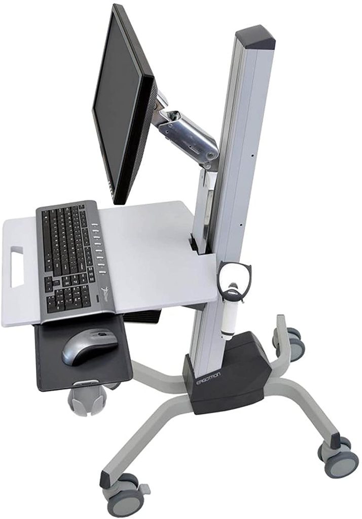 Ergotron – Neo-Flex Rolling Computer Cart - Best Portable Monitor Stand