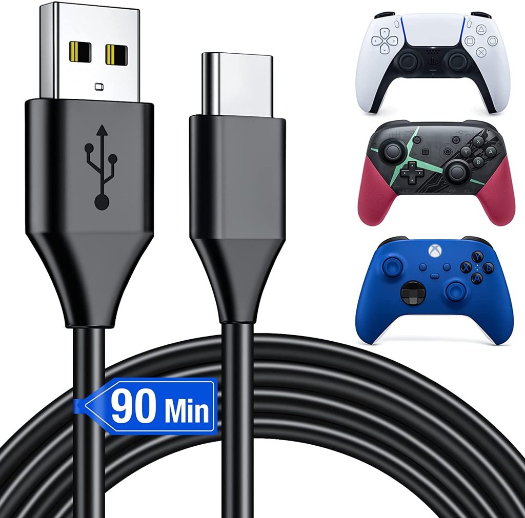 PS5 Controller Charging USB C Cable -  Best Charging Station for PS5 Controller